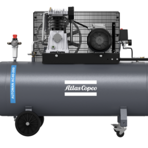 Compresseur AC série courroie lubrifié 2 étages AC40E200HDOL400/3/50 – Cuve 200L horizontal