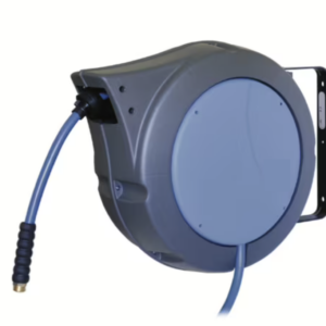 Enrouleur automatique à cliquet Carter ABS bleu – Tuyau KPU Ø13x19 – 16m – AIR/EAU