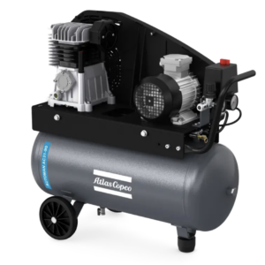 Compresseur AC série courroie lubrifié AC31E90HDOL230/1/50 – Cuve 90L horizontal