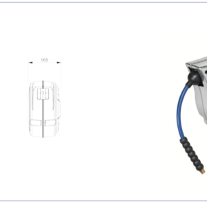 Enrouleur automatique Série 130 ALU – Tambour aluminium – 12 m – Ø 8 mm – 15 bars
