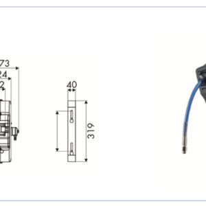 Enrouleur automatique Série 160 Acier – Tambour acier – 10 m – Ø 10 mm – 20 bars