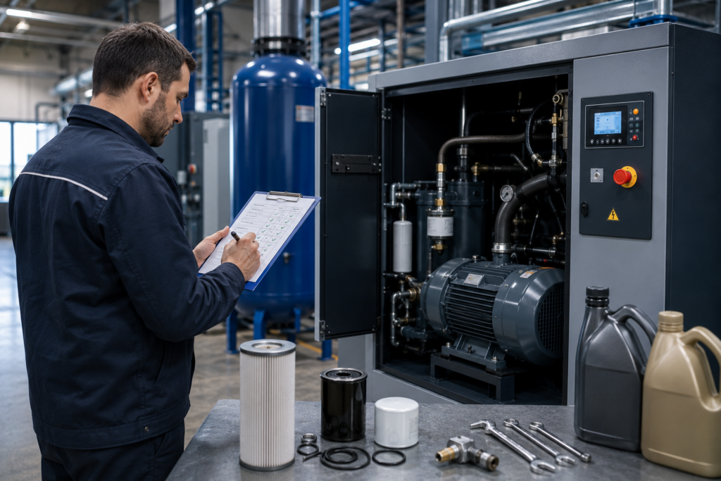 intervention d'un technicien spécialisé en maintenance et dépannage industriels